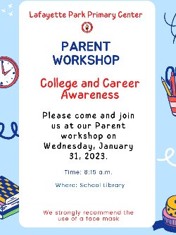 PARENT WORKSHOP